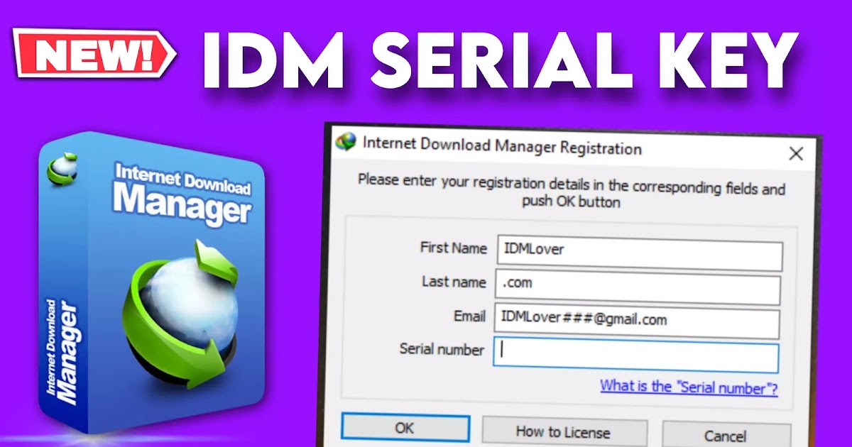 IDM serial key