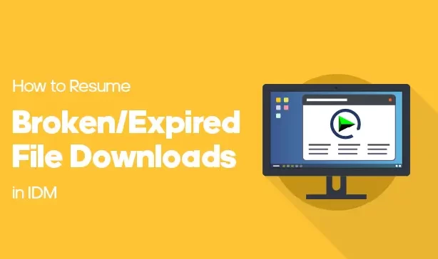 Resume Downloading In IDM If Download Link Expires